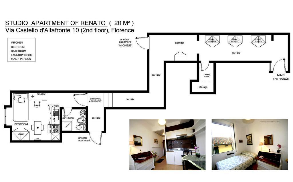 Residenza Castellani Apartamento Florença